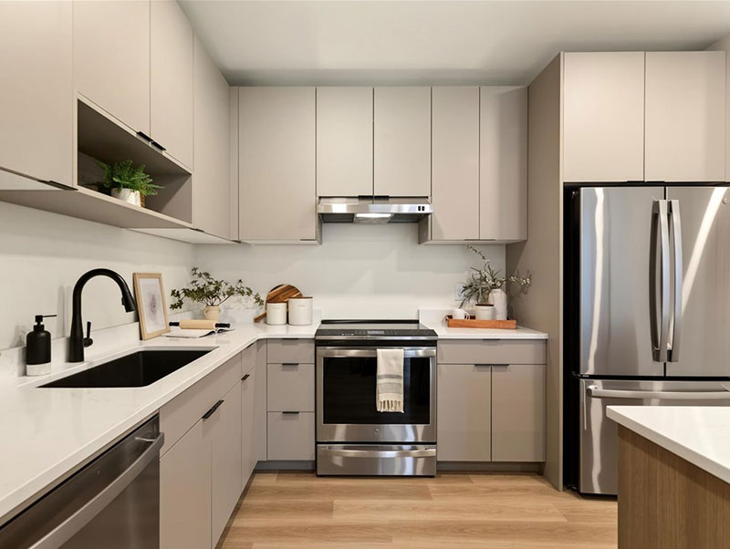 The Ivywild 1 bedroom kitchen