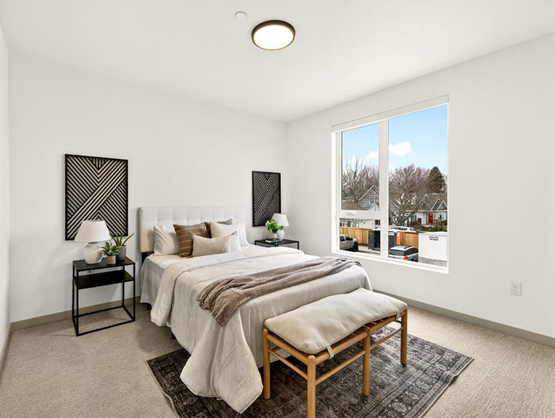 The Ivywild primary bedroom