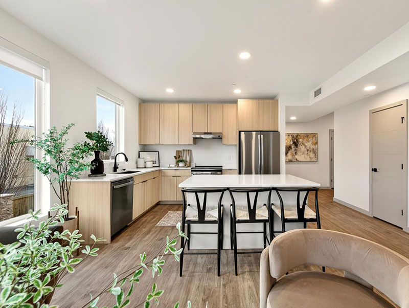 The Ivywild 2 bedroom kitchen